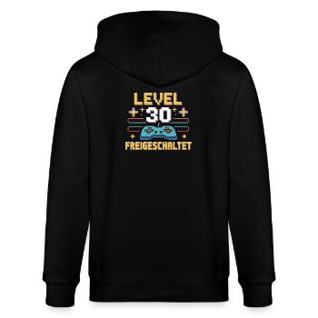 Level 30 Unlocked Controller - Stanley/Stella CULTIVATOR  Unisex Organic Hooded Jacket - black - Back - Anna (173cm)