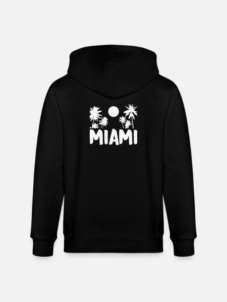miami- - Stanley/Stella Unisex Bio-Kapuzenjacke CULTIVATOR - Schwarz