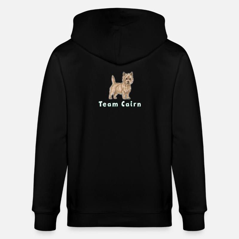 Team Cairn - Stanley/Stella Unisex Bio-Kapuzenjacke CULTIVATOR  - Schwarz