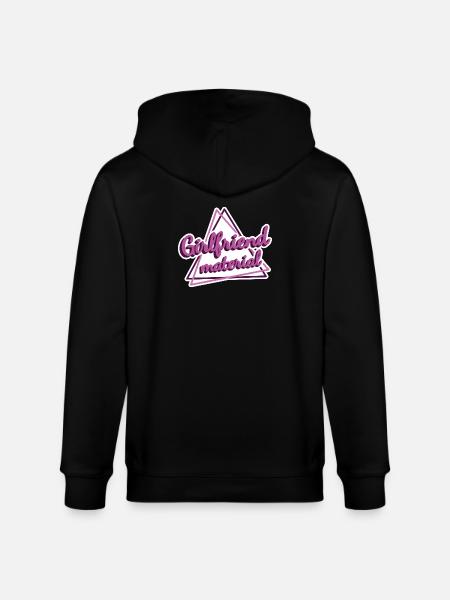 Friendship and Creativity Fusion - Stanley/Stella CULTIVATOR Unisex Organic Hooded Jacket - black