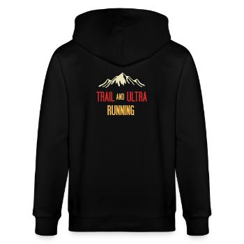 Trail et Ultra Running - Veste à capuche bio CULTIVATOR Stanley/Stella Unisexe - noir - Dos - Anna (173cm)