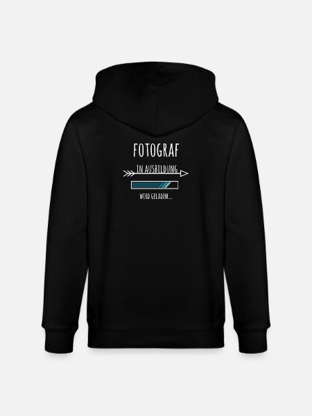 Fotograf Fotografieren Ausbildung Beruf - Stanley/Stella Unisex Bio-Kapuzenjacke CULTIVATOR - Schwarz