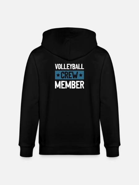 Volleyball Crew - Stanley/Stella Unisex Bio-Kapuzenjacke CULTIVATOR - Schwarz