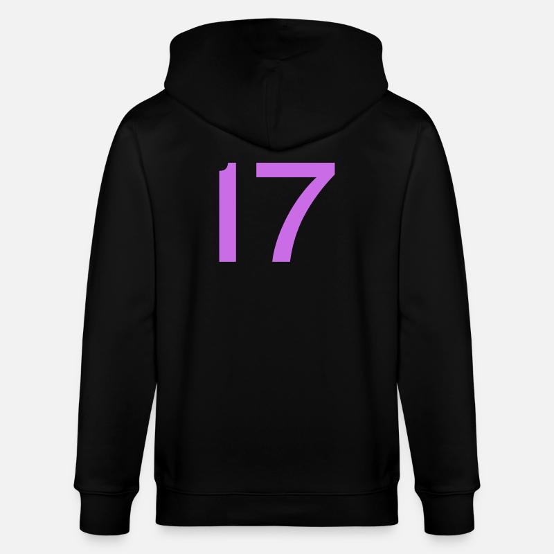 17 - Stanley/Stella Unisex Bio-Kapuzenjacke CULTIVATOR  - Schwarz
