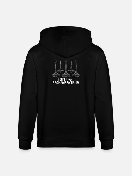 Rechenzentrum Design Gartengeräte Rechen Leiter - Stanley/Stella Unisex Bio-Kapuzenjacke CULTIVATOR  - Schwarz