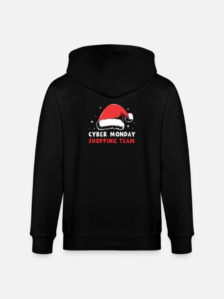 Cyber Monday shopping spree - Stanley/Stella CULTIVATOR  Unisex Organic Hooded Jacket - black
