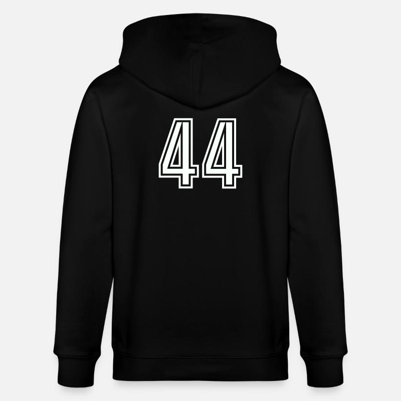 44 - Stanley/Stella Unisex Bio-Kapuzenjacke CULTIVATOR  - Schwarz