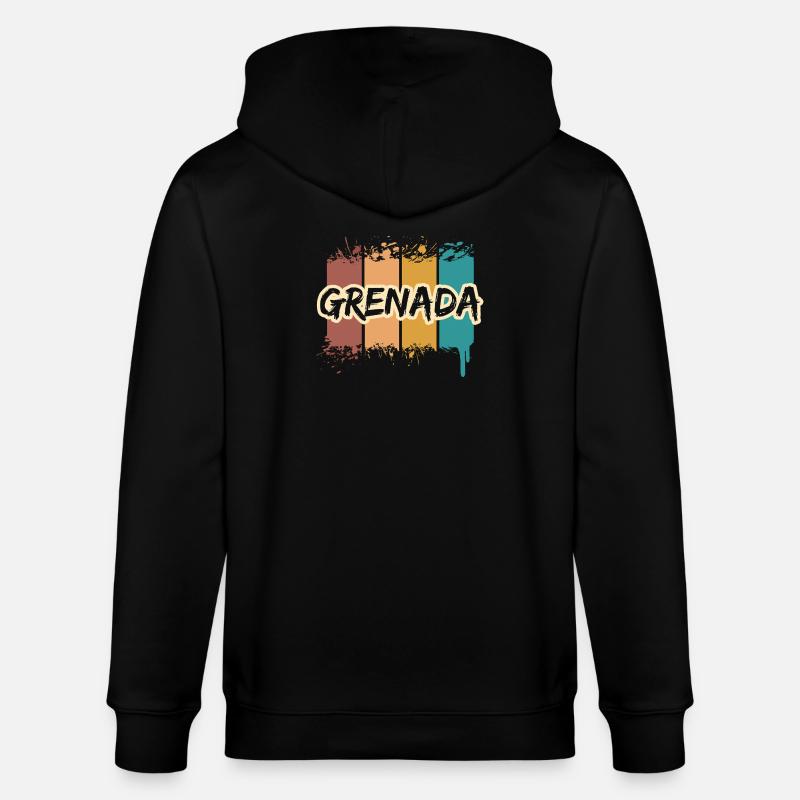 Cadeau pour la Grenade - Veste à capuche bio CULTIVATOR Stanley/Stella Unisexe - noir