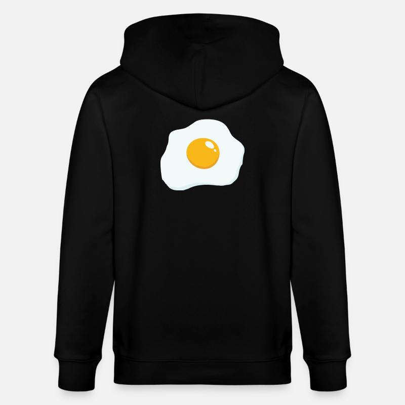 Sunny Side Up - Stanley/Stella Unisex Bio-Kapuzenjacke CULTIVATOR  - Schwarz