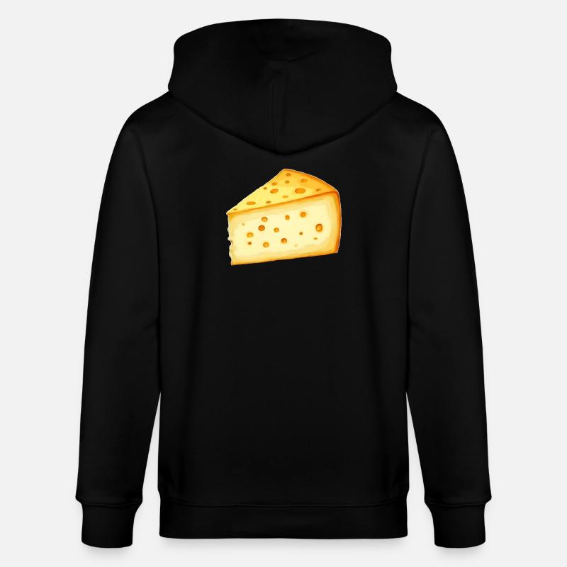 Käse - Stanley/Stella Unisex Bio-Kapuzenjacke CULTIVATOR  - Schwarz