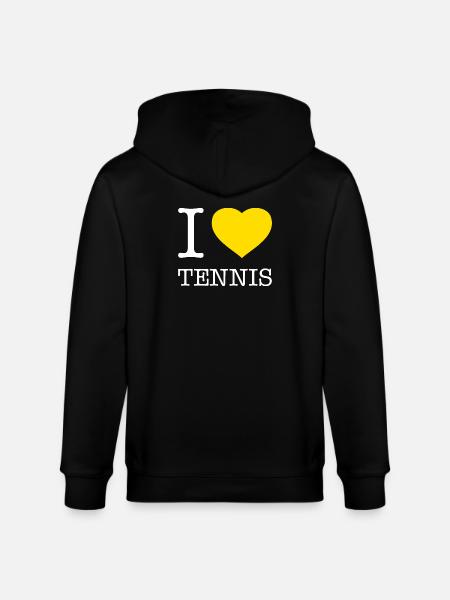 J’ADORE TENNiS - Veste à capuche bio CULTIVATOR Stanley/Stella Unisexe - noir