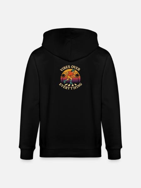 Rollerblader - Stanley/Stella Unisex Bio-Kapuzenjacke CULTIVATOR - Schwarz