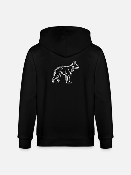 Sheepdog - Stanley/Stella CULTIVATOR Unisex Organic Hooded Jacket - black
