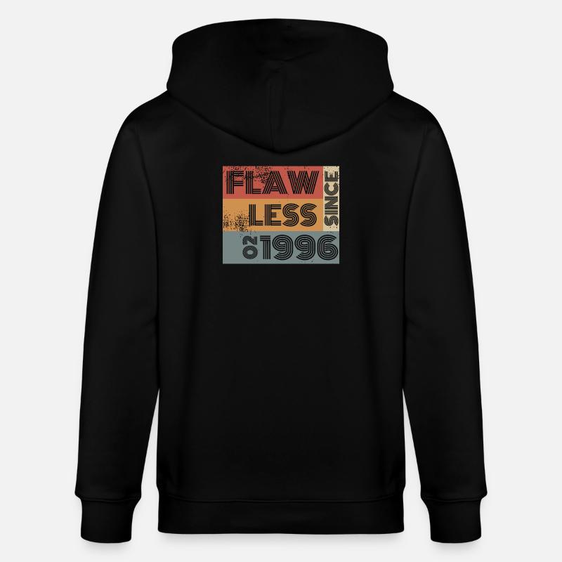 30e anniversaire Parfait depuis 02/1996 - Veste à capuche bio CULTIVATOR Stanley/Stella Unisexe - noir