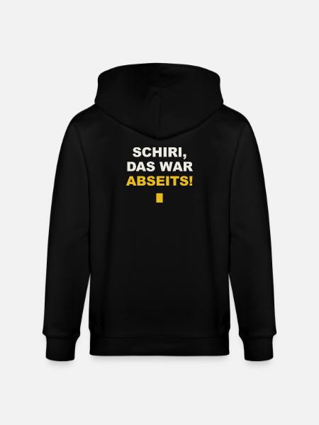 Schiri Das War Abseits - Stanley/Stella Unisex Bio-Kapuzenjacke CULTIVATOR - Schwarz