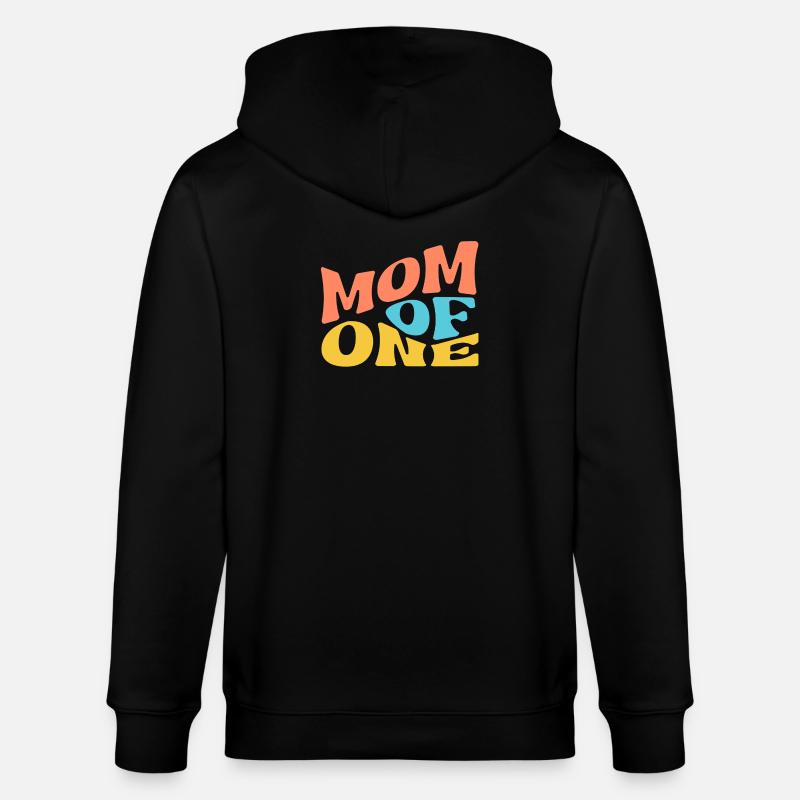 Maman d’un enfant - Veste à capuche bio CULTIVATOR Stanley/Stella Unisexe - noir