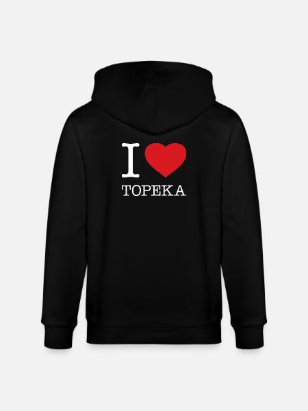 J’ADORE TOPEKA - Veste à capuche bio CULTIVATOR Stanley/Stella Unisexe - noir
