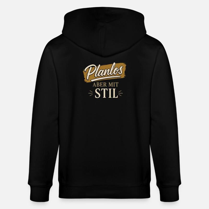 Sans but, mais avec style - Veste à capuche bio CULTIVATOR Stanley/Stella Unisexe - noir