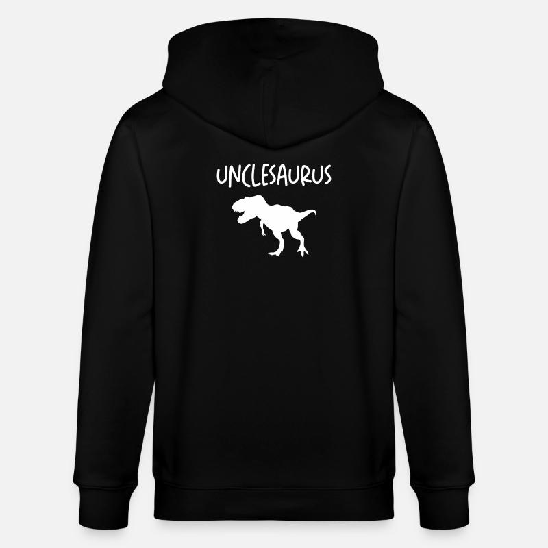 Oncle T-Rex - Veste à capuche bio CULTIVATOR Stanley/Stella Unisexe - noir