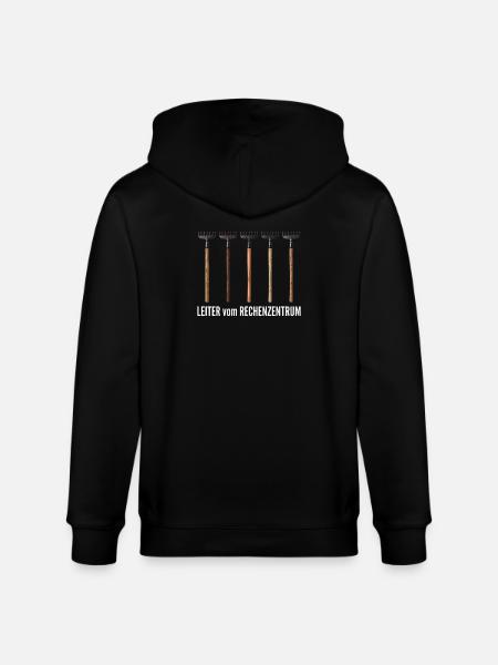 Rechenzentrum Leiter Rake - Stanley/Stella Unisex Bio-Kapuzenjacke CULTIVATOR - Schwarz