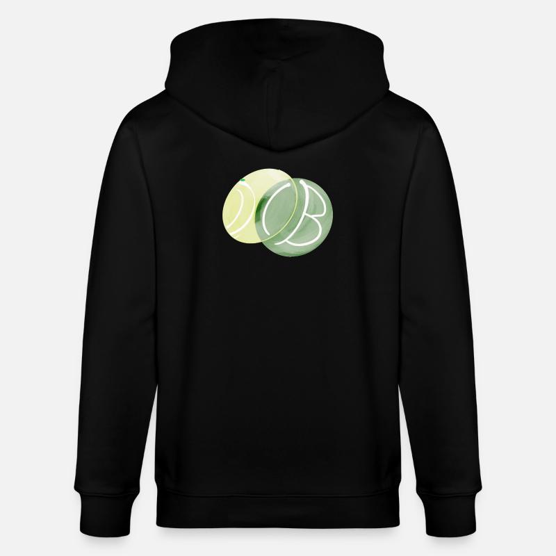 Le point vert - Veste à capuche bio CULTIVATOR Stanley/Stella Unisexe - noir