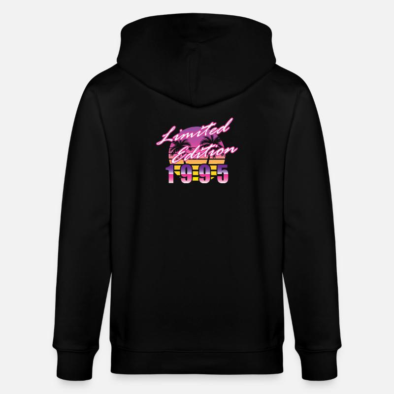 30ème Anniversaire Edition Limitée 1995 - Veste à capuche bio CULTIVATOR Stanley/Stella Unisexe - noir