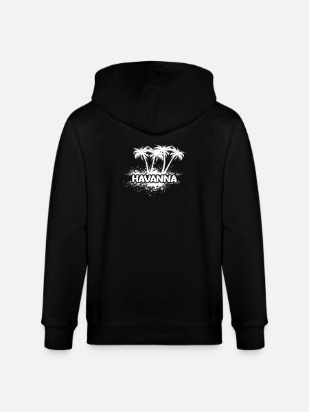 Havana - Stanley/Stella CULTIVATOR Unisex Organic Hooded Jacket - black
