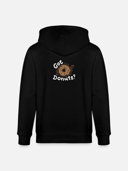 Donuts Donut-Liebhaber - Stanley/Stella Unisex Bio-Kapuzenjacke CULTIVATOR - Schwarz