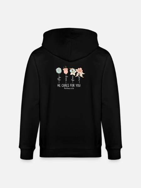 Enfants chrétiens Armor Of God - Veste à capuche bio CULTIVATOR Stanley/Stella Unisexe - noir