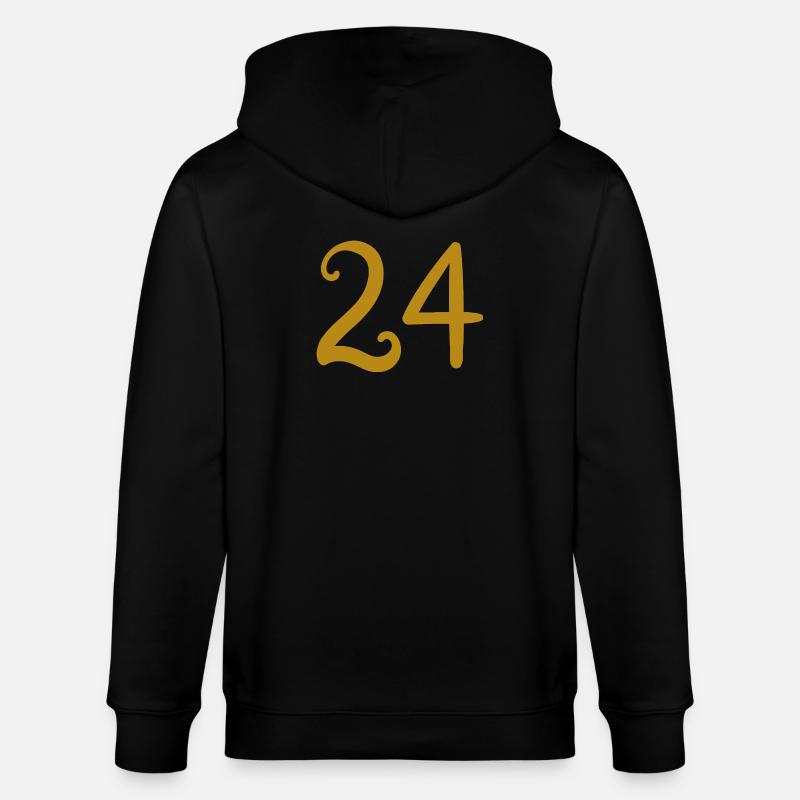 24 - Veste à capuche bio CULTIVATOR Stanley/Stella Unisexe - noir