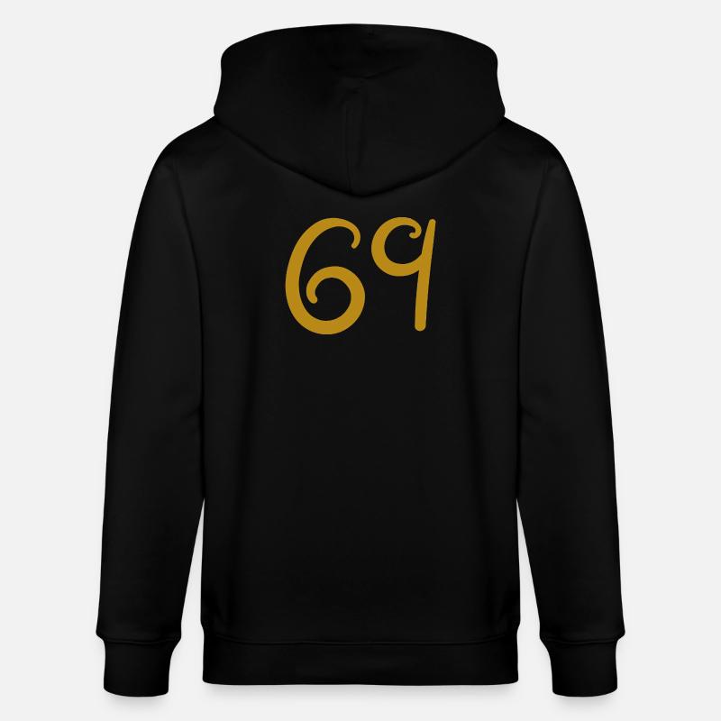 69 - Veste à capuche bio CULTIVATOR Stanley/Stella Unisexe - noir