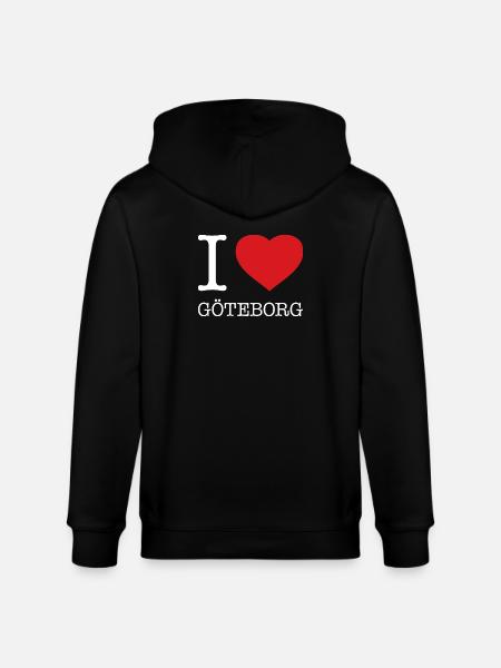 J’ADORE GÖTEBORG - Veste à capuche bio CULTIVATOR Stanley/Stella Unisexe - noir