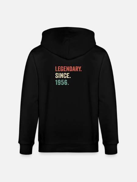 legendary since 1956 - Stanley/Stella CULTIVATOR Unisex Organic Hooded Jacket - black