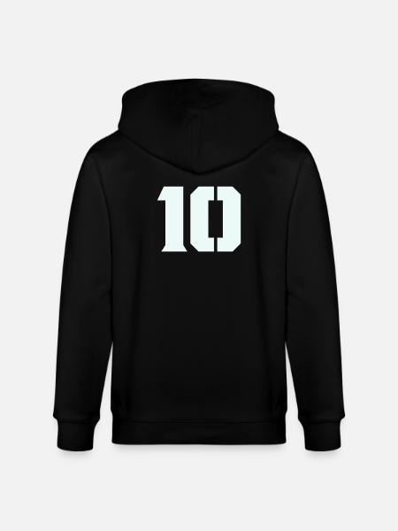 10- - Stanley/Stella Unisex Bio-Kapuzenjacke CULTIVATOR - Schwarz