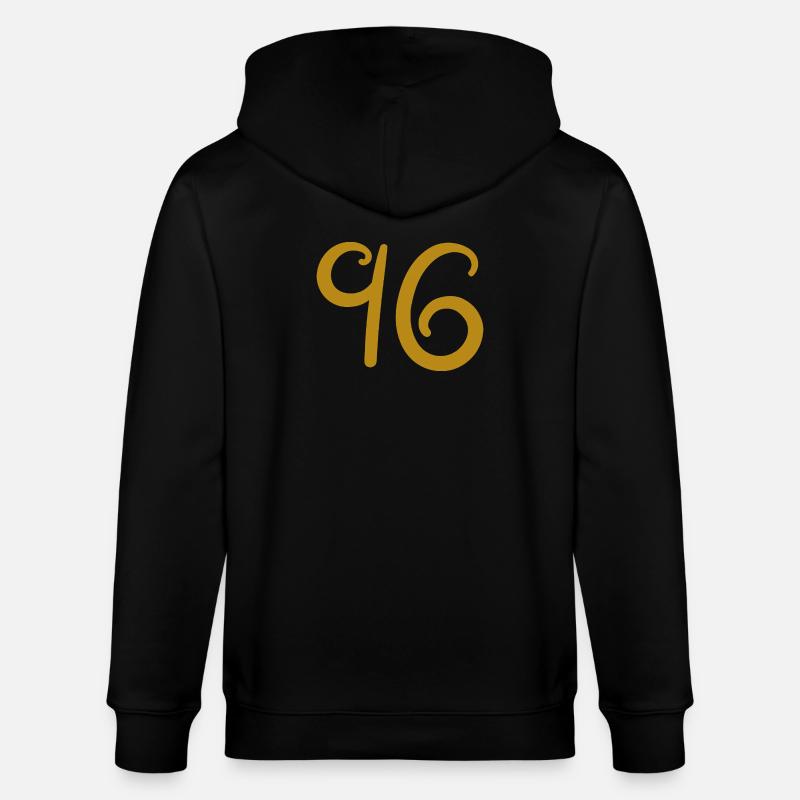 96 - Veste à capuche bio CULTIVATOR Stanley/Stella Unisexe - noir
