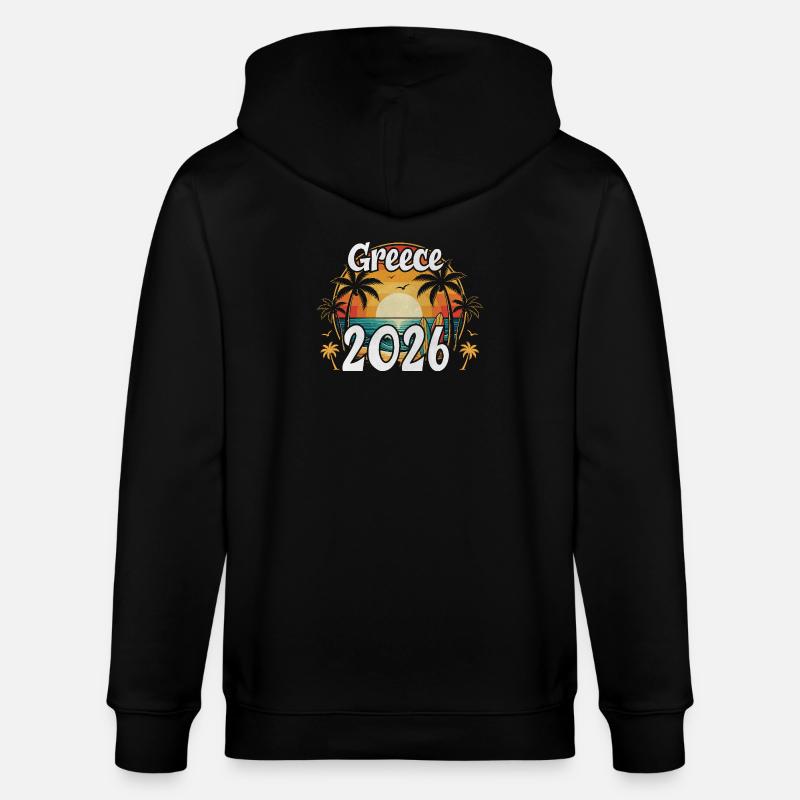 Ibiza 2026 - Veste à capuche bio CULTIVATOR Stanley/Stella Unisexe - noir