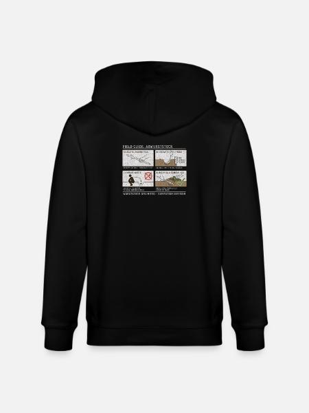 Field Guide: Wilderness Waste Sanitation - Stanley/Stella CULTIVATOR Unisex Organic Hooded Jacket - black