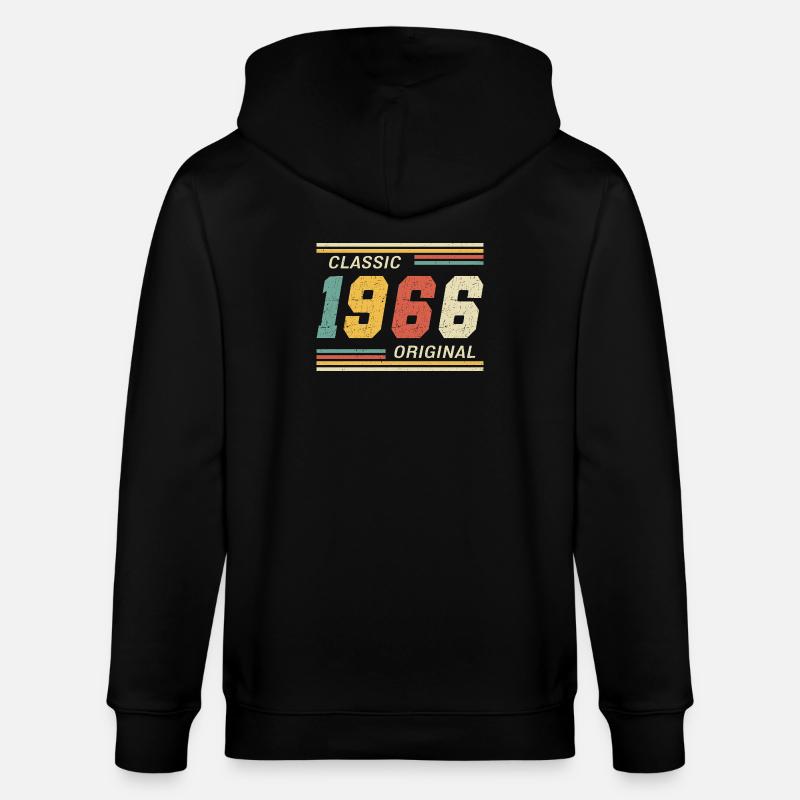 1966 - Original classique - Veste à capuche bio CULTIVATOR Stanley/Stella Unisexe - noir