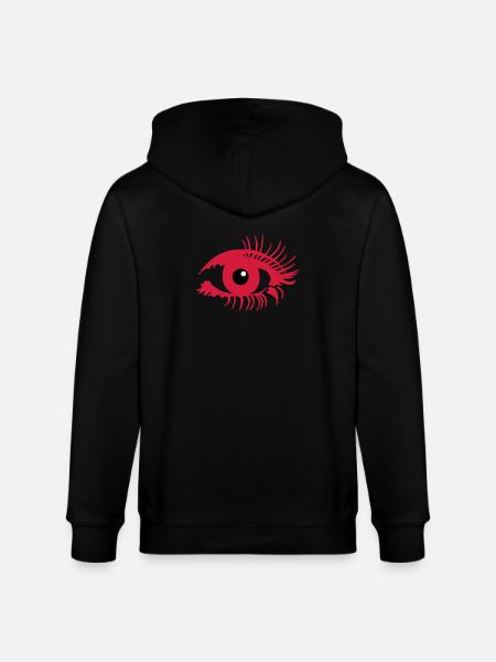 Eye make-up - Stanley/Stella CULTIVATOR Unisex Organic Hooded Jacket - black