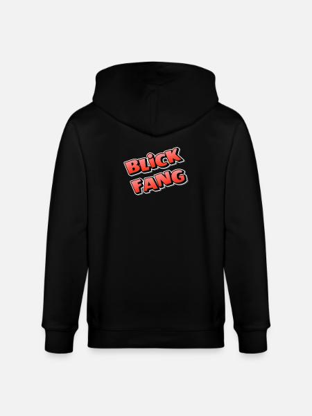 BLICK FANG - Stanley/Stella Unisex Bio-Kapuzenjacke CULTIVATOR - Schwarz