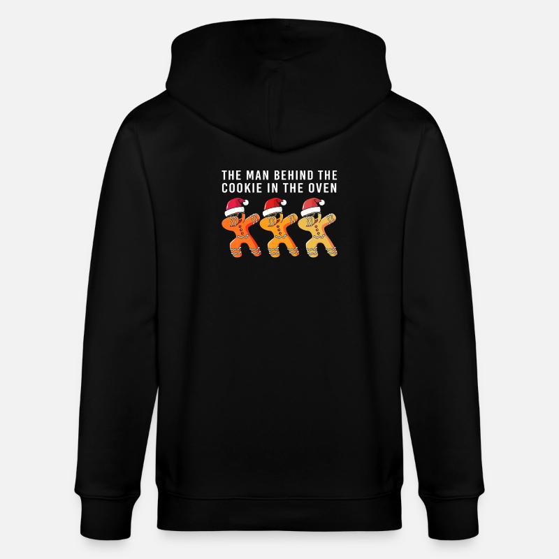 Werdender Papa werdende Väter - Stanley/Stella Unisex Bio-Kapuzenjacke CULTIVATOR  - Schwarz