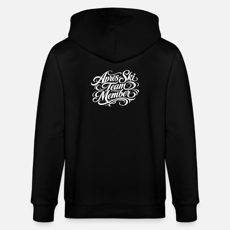 L’équipe de ski APRrès - Veste à capuche bio CULTIVATOR Stanley/Stella Unisexe - noir