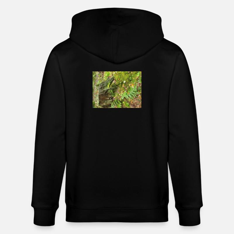 Forêt d’automne - Veste à capuche bio CULTIVATOR Stanley/Stella Unisexe - noir