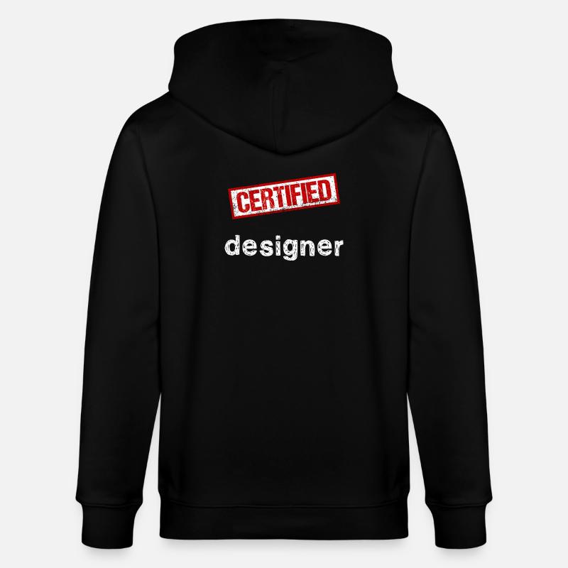 Concepteur - Veste à capuche bio CULTIVATOR Stanley/Stella Unisexe - noir