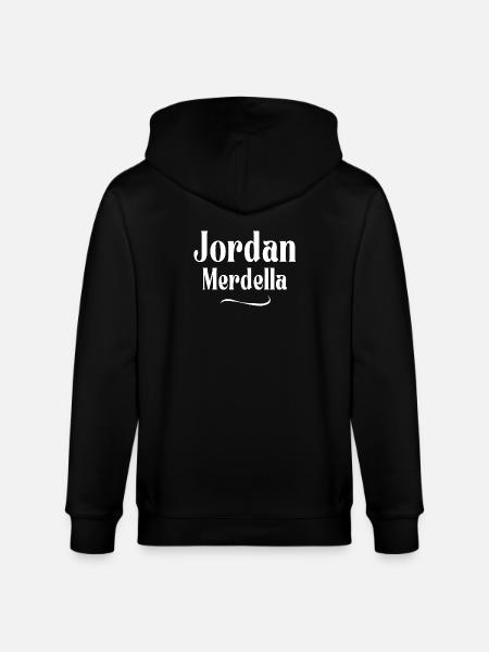 Jordan, merdella, Merdella, election - Stanley/Stella CULTIVATOR Unisex Organic Hooded Jacket - black