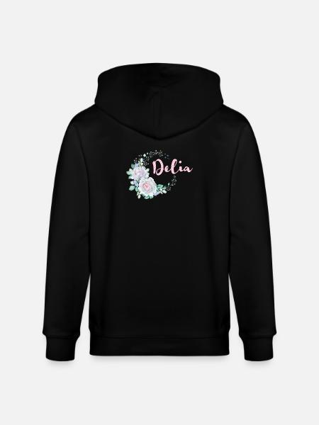 Pour Delia - Veste à capuche bio CULTIVATOR Stanley/Stella Unisexe - noir