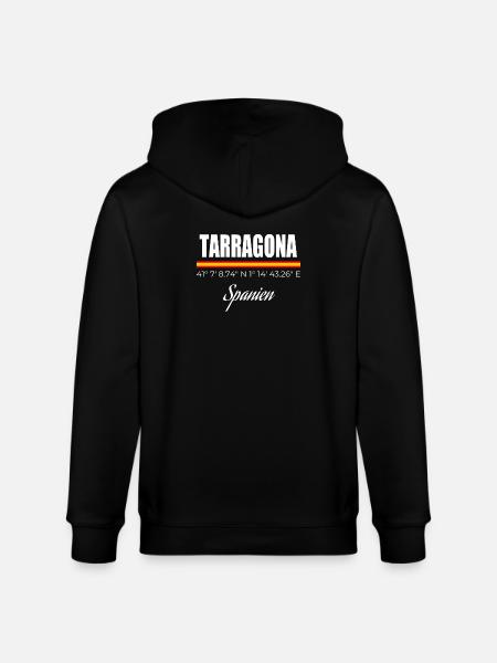 Tarragone - Veste à capuche bio CULTIVATOR Stanley/Stella Unisexe - noir