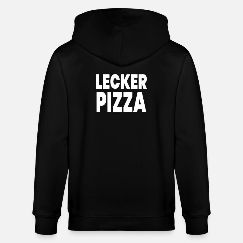 Pizza - Stanley/Stella Unisex Bio-Kapuzenjacke CULTIVATOR  - Schwarz