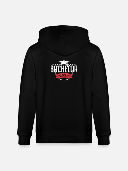 Bachelor 2026 Graduation Graduation - Stanley/Stella CULTIVATOR Unisex Organic Hooded Jacket - black