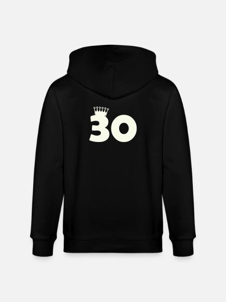 30_krone - Veste à capuche bio CULTIVATOR Stanley/Stella Unisexe - noir